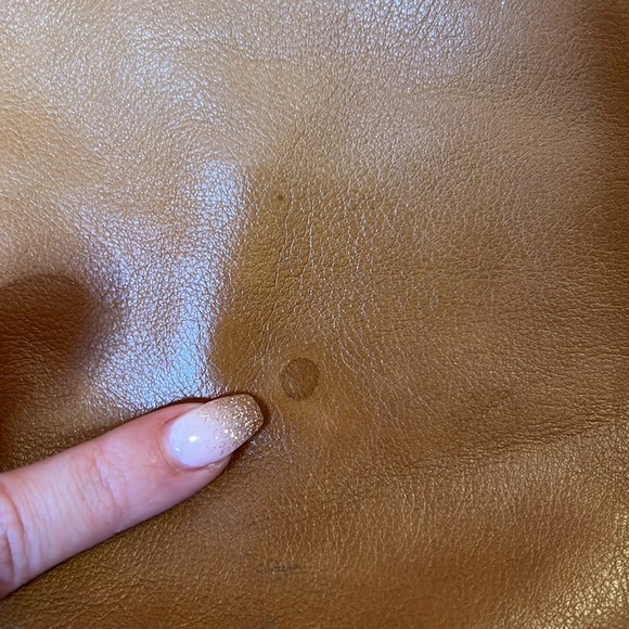 MADEWELL Piazza Tan Brown Leather Crossbody Adjustable Strap Hand Bag - Picture 7 of 14